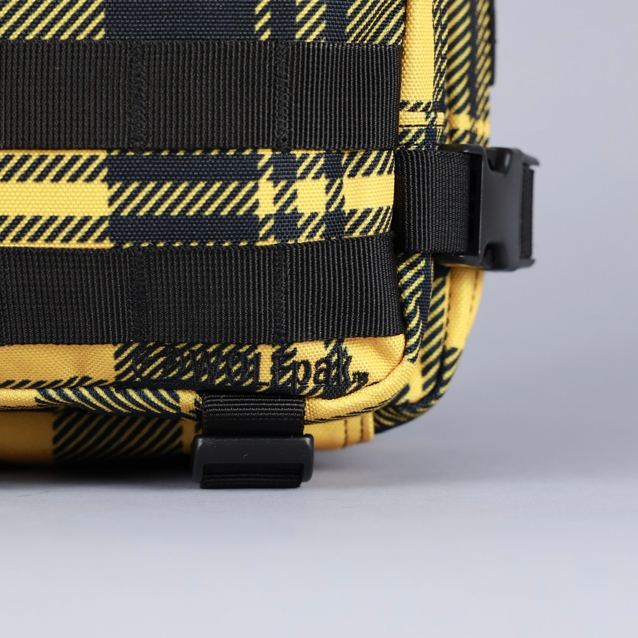 9L Backpack Mini Bumblebee Yellow Plaid