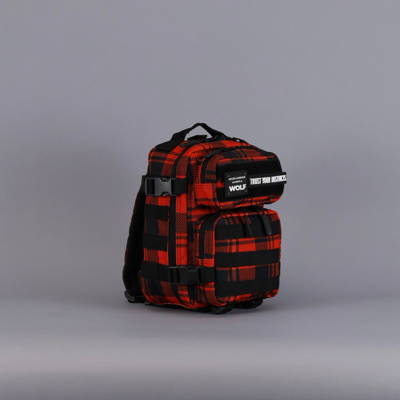 9L Backpack Mini Buffalo Red Plaid